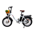 Vélo électrique DrveTion CT20 - Moteur 750W Batterie 48V10AH Roues 20 pouces Pliable - Blanc nacré