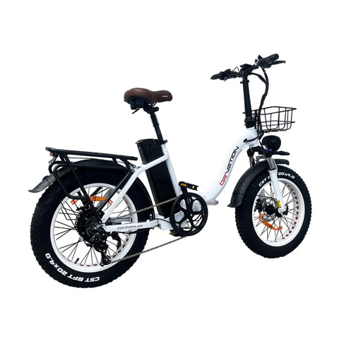 Elektrofahrrad DrveTion CT20 - 750W Motor 48V20AH Akku 20 Zoll Räder Faltbar - Perlenweiß