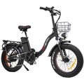 Vélo Électrique DrveTion CT20 - Moteur 750W Batterie 48V10AH Roues 20 Pouces Pliable - Noir