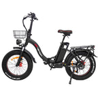Vélo Électrique DrveTion CT20 - Moteur 750W Batterie 48V10AH Roues 20 Pouces Pliable - Noir