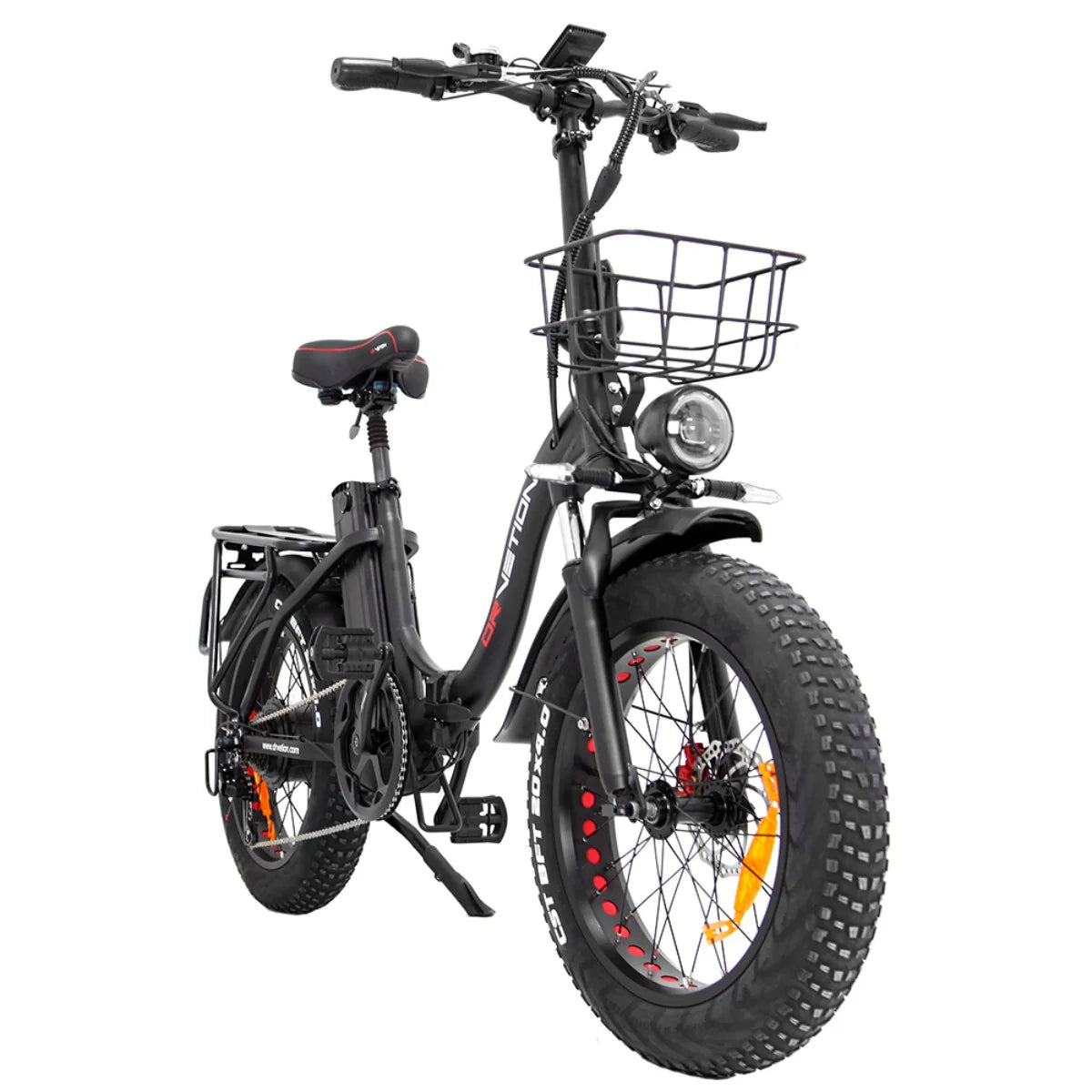 Vélo Électrique DrveTion CT20 - Moteur 750W Batterie 48V10AH Roues 20 Pouces Pliable - Noir