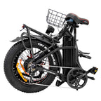 Vélo électrique DrveTion CT20 - Moteur 750W Batterie 48V20AH Roues 20 pouces Pliable - Noir