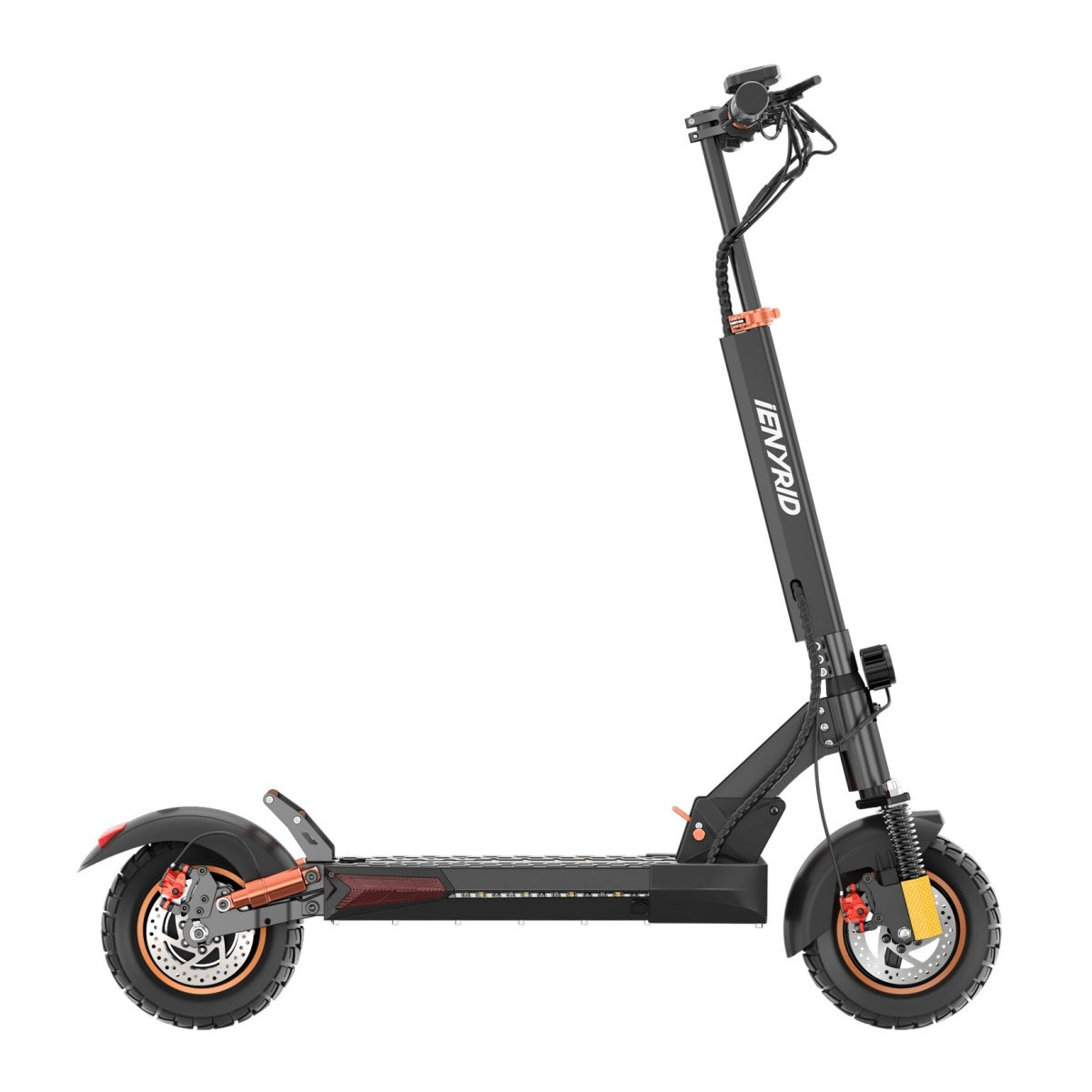 Trottinette électrique iENYRID IE-M4PROS+ - Moteur 800 W Batterie 48 V 12,5 Ah Pneus 10 pouces Pliable - Noir