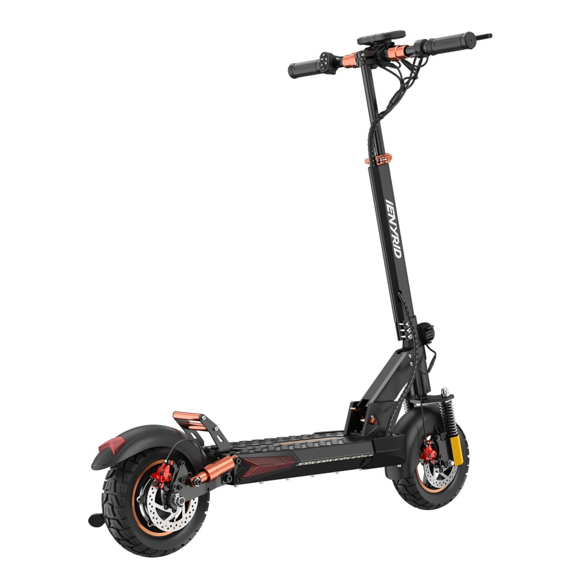 Trottinette électrique iENYRID IE-M4PROS+ - Moteur 800 W Batterie 48 V 12,5 Ah Pneus 10 pouces Pliable - Noir