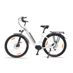 Vélo électrique TTGO LK-ZZ-28ST - Moteur 250W Batterie 36V20AH Pneus 28 pouces Frein à disque hydraulique - Blanc