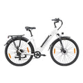 TTGO HZ-28ST Vélo électrique - Moteur 250W Batterie 36V20AH Pneus 28 pouces Freins à disque mécaniques - Blanc