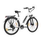 TTGO HZ-28ST Vélo électrique - Moteur 250W Batterie 36V20AH Pneus 28 pouces Freins à disque mécaniques - Blanc