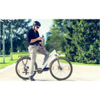 TTGO HZ-28ST Vélo électrique - Moteur 250W Batterie 36V20AH Pneus 28 pouces Freins à disque mécaniques - Blanc