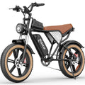 Ridstar Q20 IT E-Bike - Moteur 750W Batterie 48V20AH Pneus 20 pouces Freins à disque hydrauliques - Noir Marron