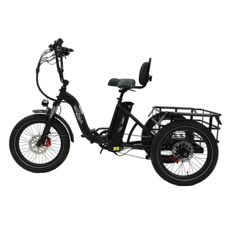 ONESPORT OT30 Dreirädriges Elektrofahrrad - 500W Motor 48V13AH Batterie 20 Zoll Reifen Hydraulikbremse - Schwarz