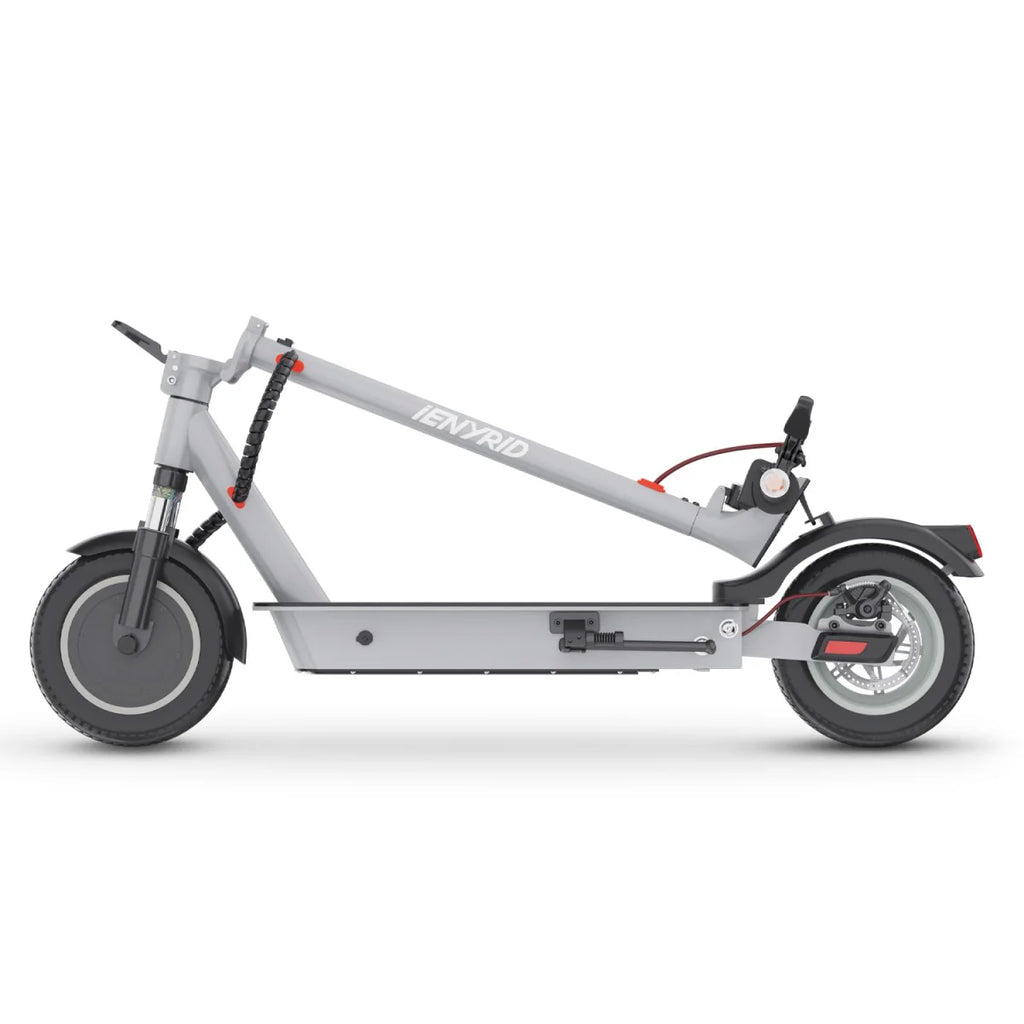 Trottinette électrique pliable iENYRID iE-M1 - Moteur 250W Batterie 36V12.5Ah Pneus 10 pouces Éclairage LED - gris