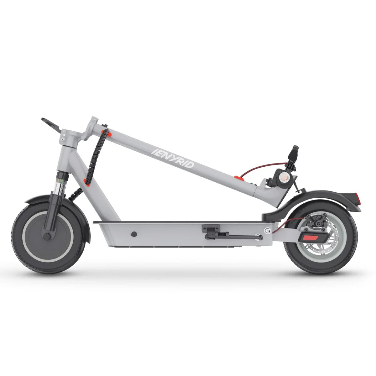 Trottinette électrique pliable iENYRID iE-M1 - Moteur 250W Batterie 36V12.5Ah Pneus 10 pouces Éclairage LED - gris