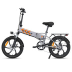 ENGWE P1 Vélo électrique - Pneus de 20 pouces Moteur 250W Batterie 36V13AH Freins à disque mécaniques - Argent