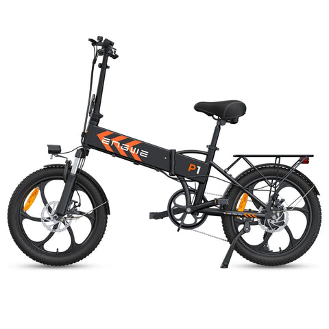 ENGWE P1 E-Bike - 20 Zoll Reifen 250W Motor 36V13AH Akku  Mechanische Scheibenbremsen - Schwarz