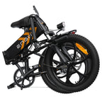 Vélo électrique ENGWE P1 - Pneus de 20 pouces Moteur de 250 W Batterie 36 V 13 Ah Freins à disque mécaniques - Noir