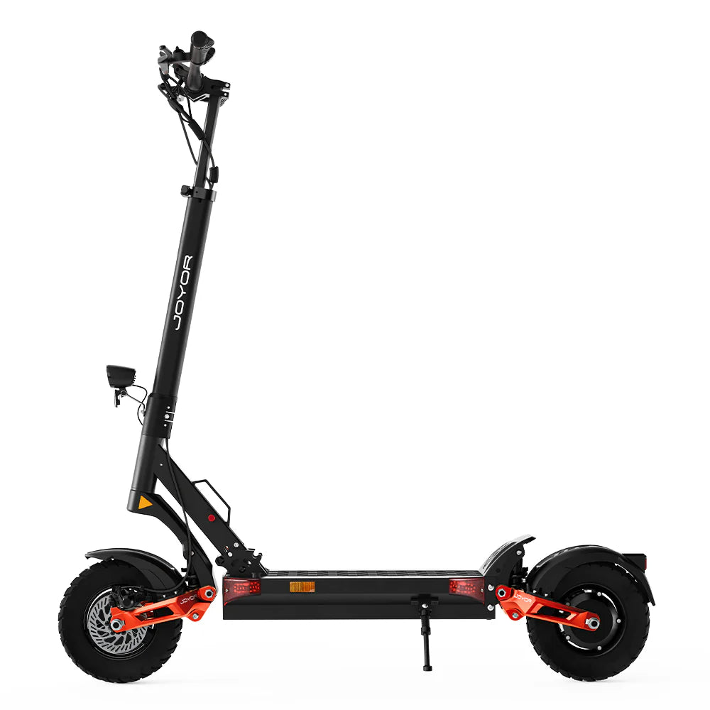 JOYOR T10 Foldable Electric Scooter - 2x1000W Motor 60V18AH Battery 10-inch Tires - Black