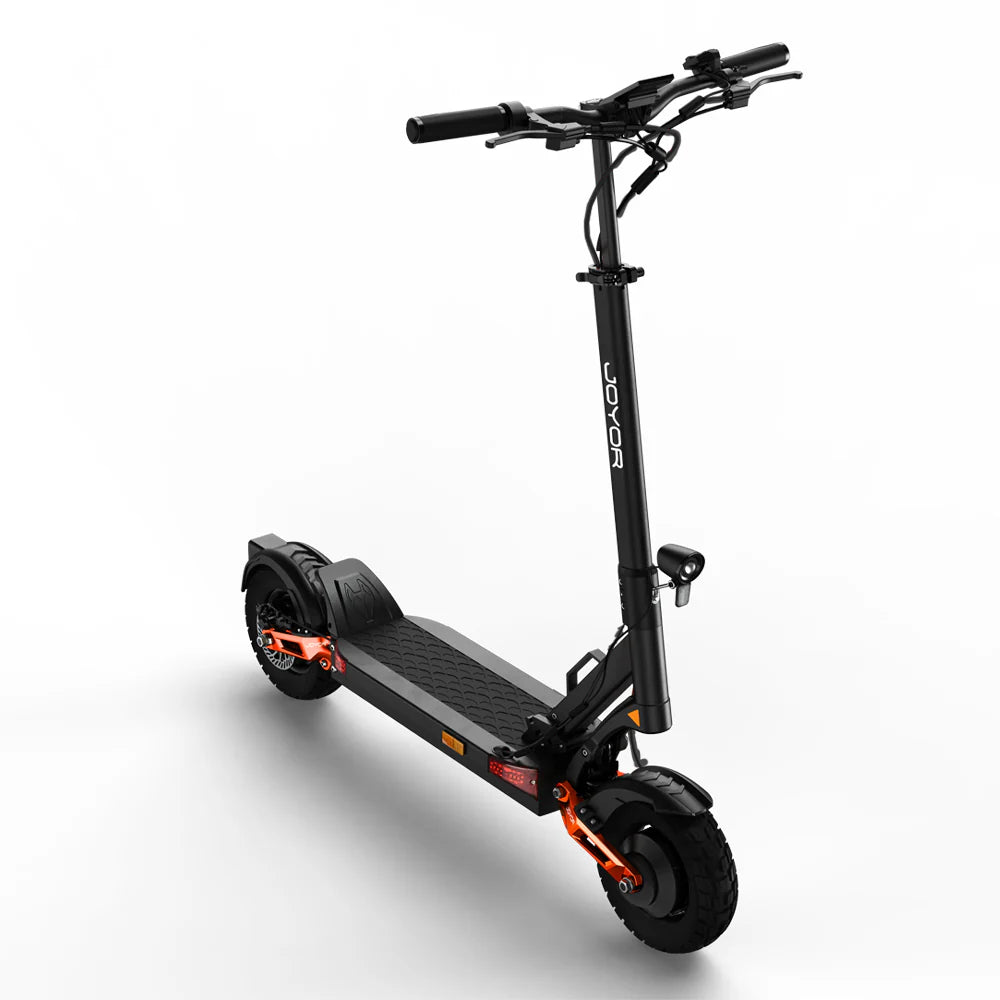 JOYOR T10 Foldable Electric Scooter - 2x1000W Motor 60V18AH Battery 10-inch Tires - Black