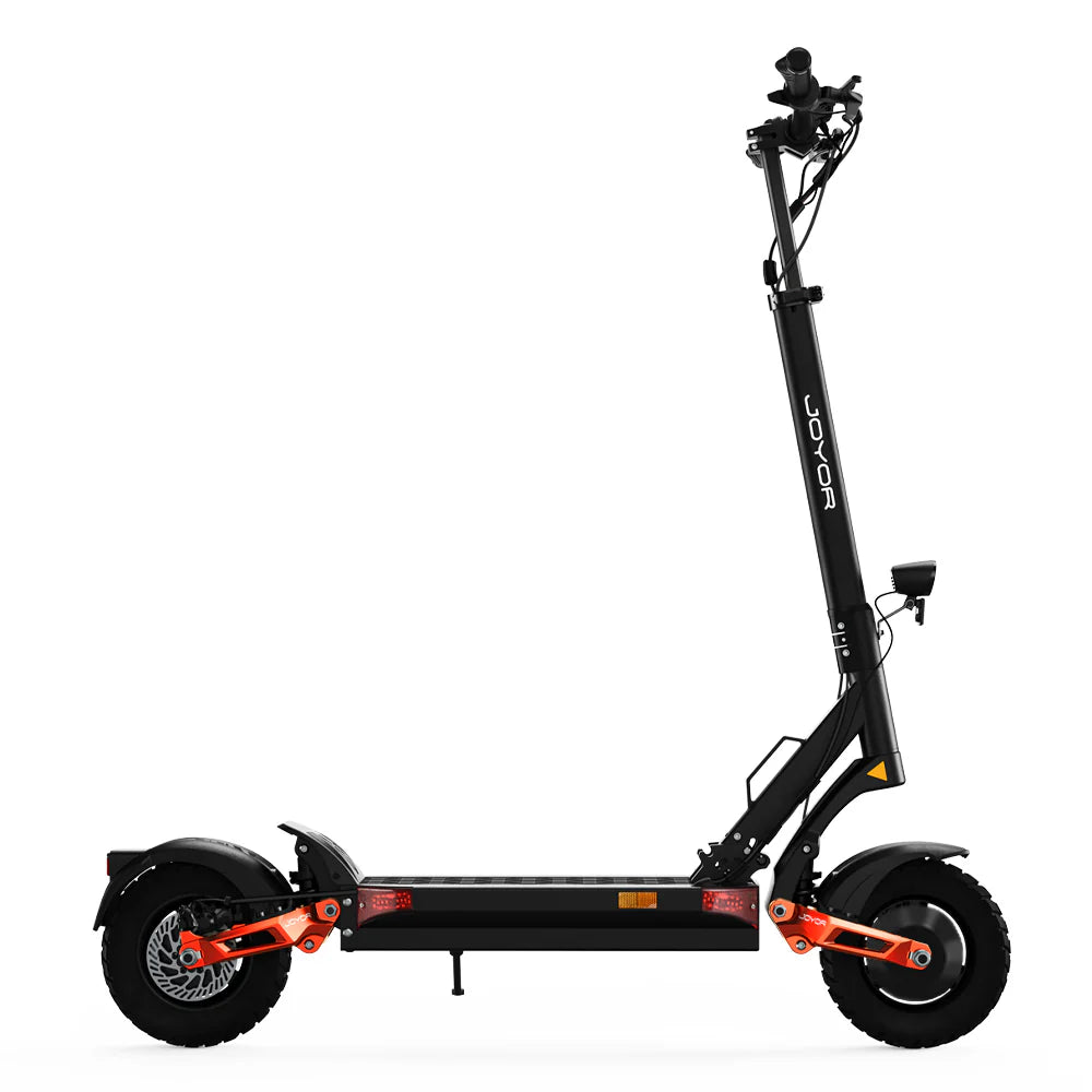 JOYOR T10 Foldable Electric Scooter - 2x1000W Motor 60V18AH Battery 10-inch Tires - Black