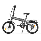 Vélo électrique PVY Z20 PRO EVO, Moteur 250W, Batterie 36V14.5AH, Pneus 20 pouces, Freins à disque mécaniques - Gris