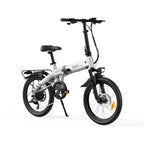 Vélo électrique PVY Z20 PRO EVO, Moteur 250W, Batterie 36V14.5AH, Pneus 20 pouces, Freins à disque mécaniques - Blanc