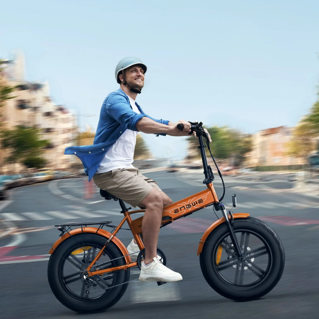 E-Bike ENGWE EP-2 BOOST 250W Motor 48V13AH Batterie 20 Zoll Reifen Hydraulischen Scheibenbremsen - Schwarz