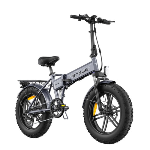 E-Bike ENGWE EP-2 BOOST 250W Motor 48V13AH Battery 20 Inch Tires Hydraulic Disc Brakes - Gray