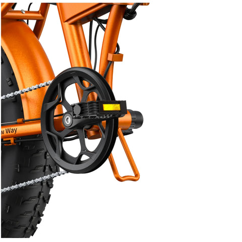 E-Bike ENGWE EP-2 BOOST 250W Motor 48V13AH Batterie 20 Zoll Reifen Hydraulischen Scheibenbremsen - Orange