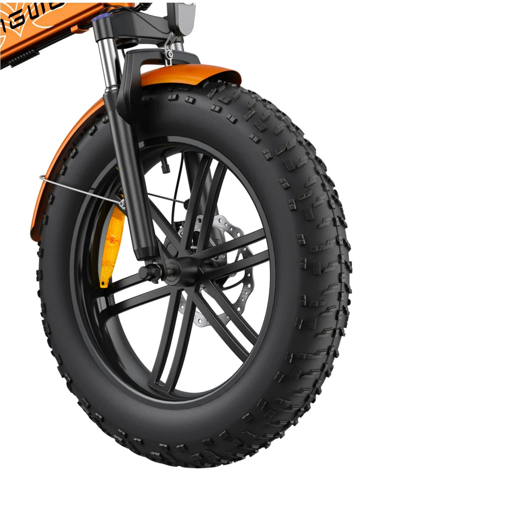 ENGWE EP-2 BOOST Faltbares E-Bike - 250-W-Motor Akku 624Wh 20x4.0 Hydraulikbremsen - Braun