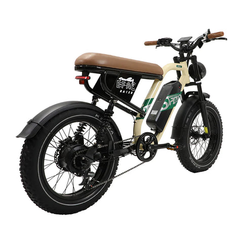 ONESPORT W66 E-Bike - 500W Motor  48V 13.5AH Akku 20 Zoll Reifen Hydraulische Bremsen - Beige Gelb