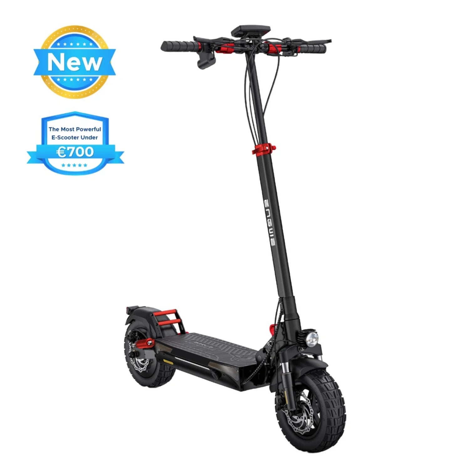 Trottinette électrique ENGWE Y600S - Moteur 500W Batterie 48V18AH Pneus 10 pouces Frein à disque - Noir