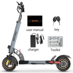 Trottinette électrique iENYRID IE-A1 - Moteur 800W Batterie 48V12.5AH Frein à disque Pliable - Gris