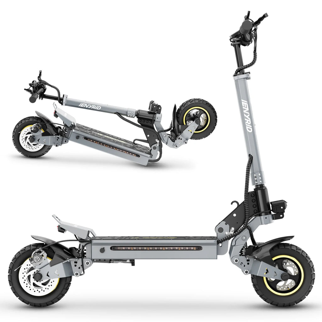 Trottinette électrique iENYRID IE-S1 - Moteur 800W Batterie 48V15Ah Pliable Frein à disque - Gris