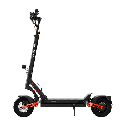 JOYOR T6E Elektroroller ABE-Zertifizierung - 500W Motor 48V18AH Akku Faltbar 10" Offroad Reifen - Schwarz