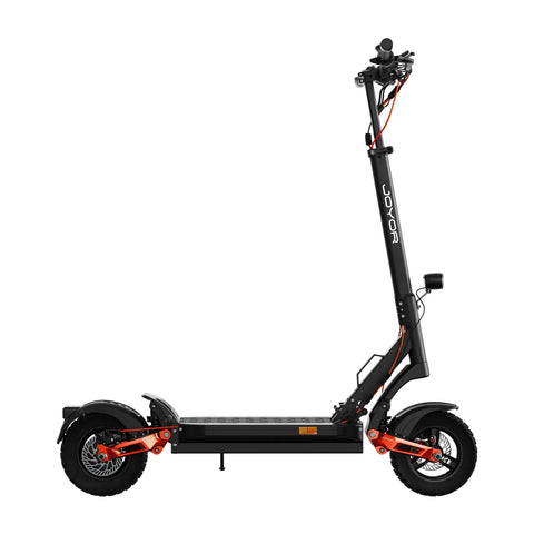 JOYOR T6E Elektroroller ABE-Zertifizierung - 500W Motor 48V18AH Akku Faltbar 10" Offroad Reifen - Schwarz