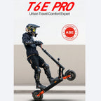 Trottinette électrique JOYOR T6E PRO Homologation ABE - Moteur 500W Batterie 48V26AH Pliable Pneus tout-terrain 10" - Noir