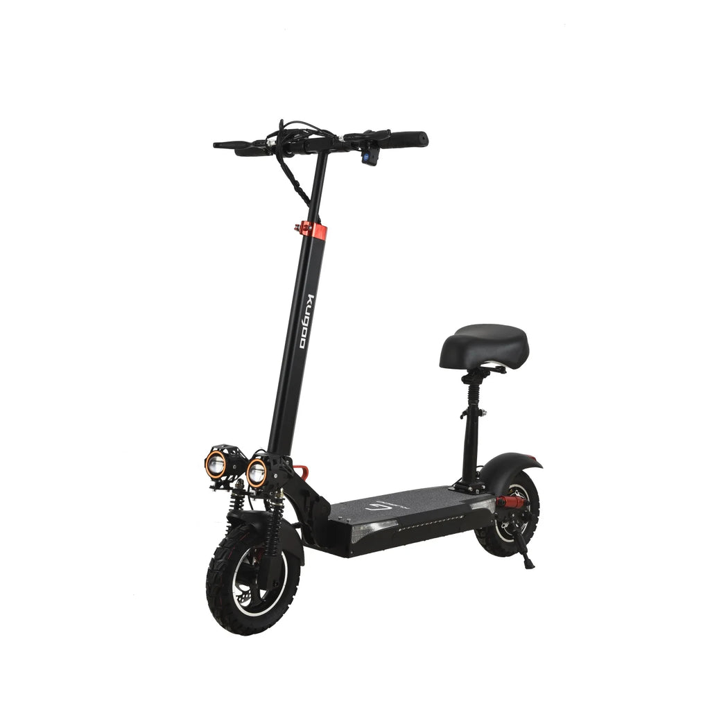 Trottinette électrique KUGOO M4 PRO - 500W Siège amovible Pneus de 10 pouces Pliable - Noir