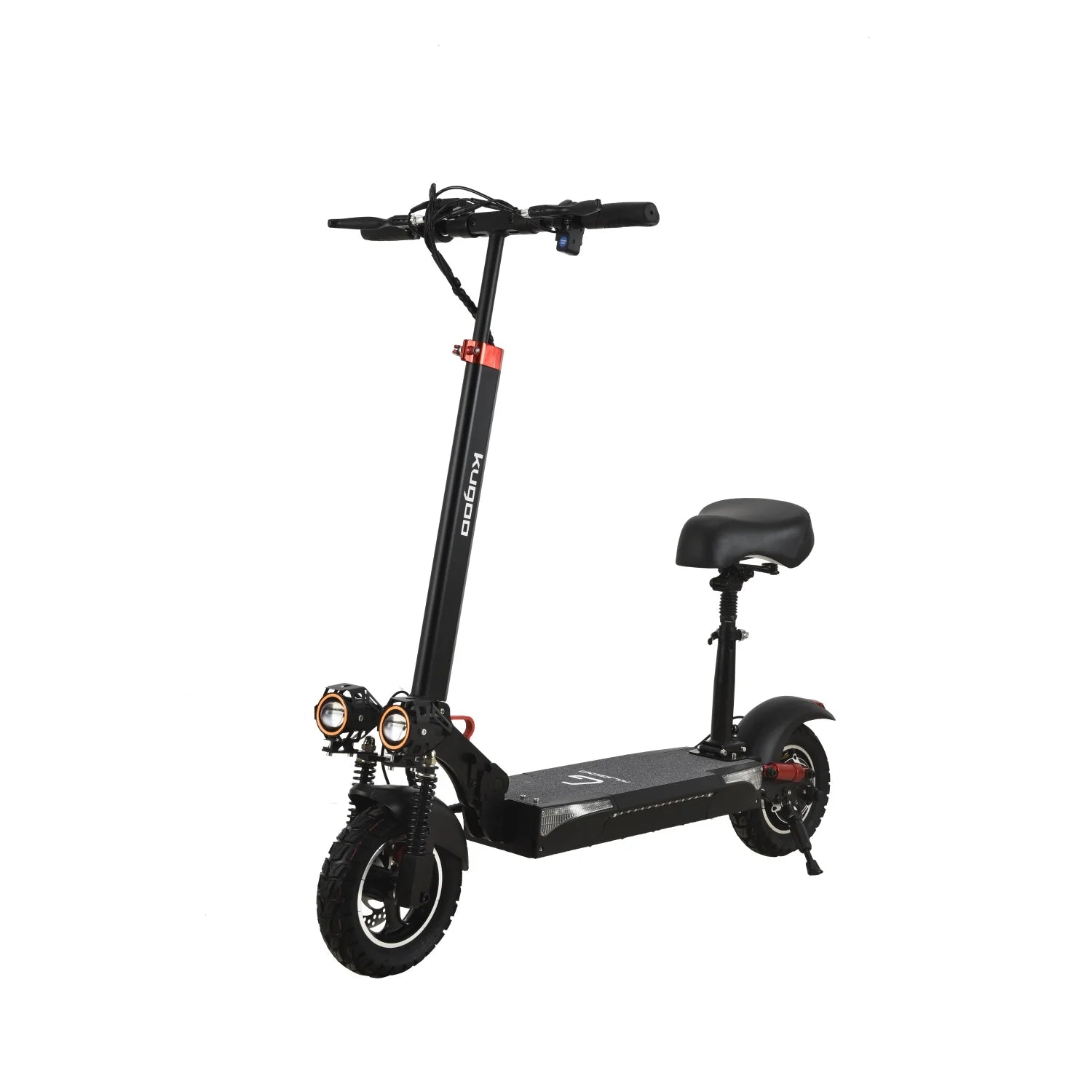 Trottinette électrique KUGOO M4 PRO - 500W Siège amovible Pneus de 10 pouces Pliable - Noir