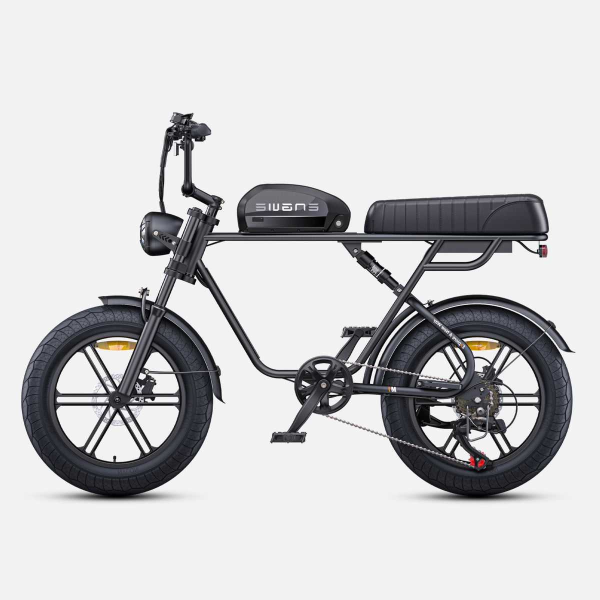 Elektrische Fahrrad ENGWE M1 EU - 250W Motor 48V15.6AH Batterie 20-Zoll-Reifen Hydraulische Scheibenbremsen - Schwarz