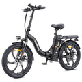 HillMiles MilePort 1 E-Bike – 250W Motor 36V13Ah Battery 20 Inch Tires Mechanical Disc Brake - Black