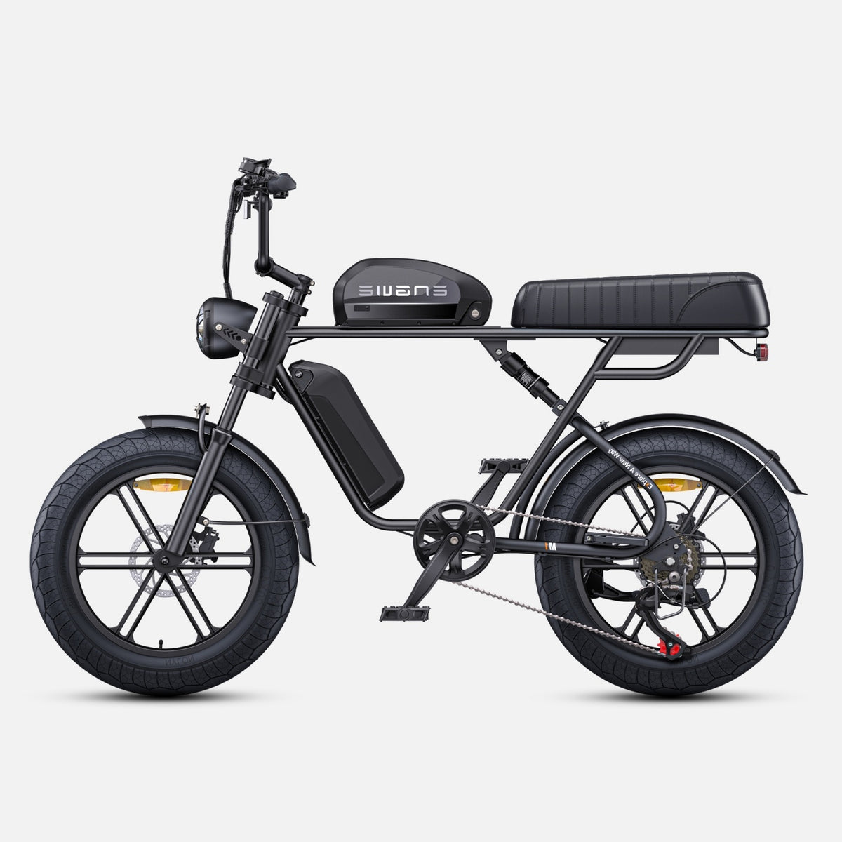 Elektrische Fahrrad ENGWE M1 EU - 250W Motor 48V28.6AH Batterie 20-Zoll-Reifen Hydraulische Scheibenbremsen - Schwarz