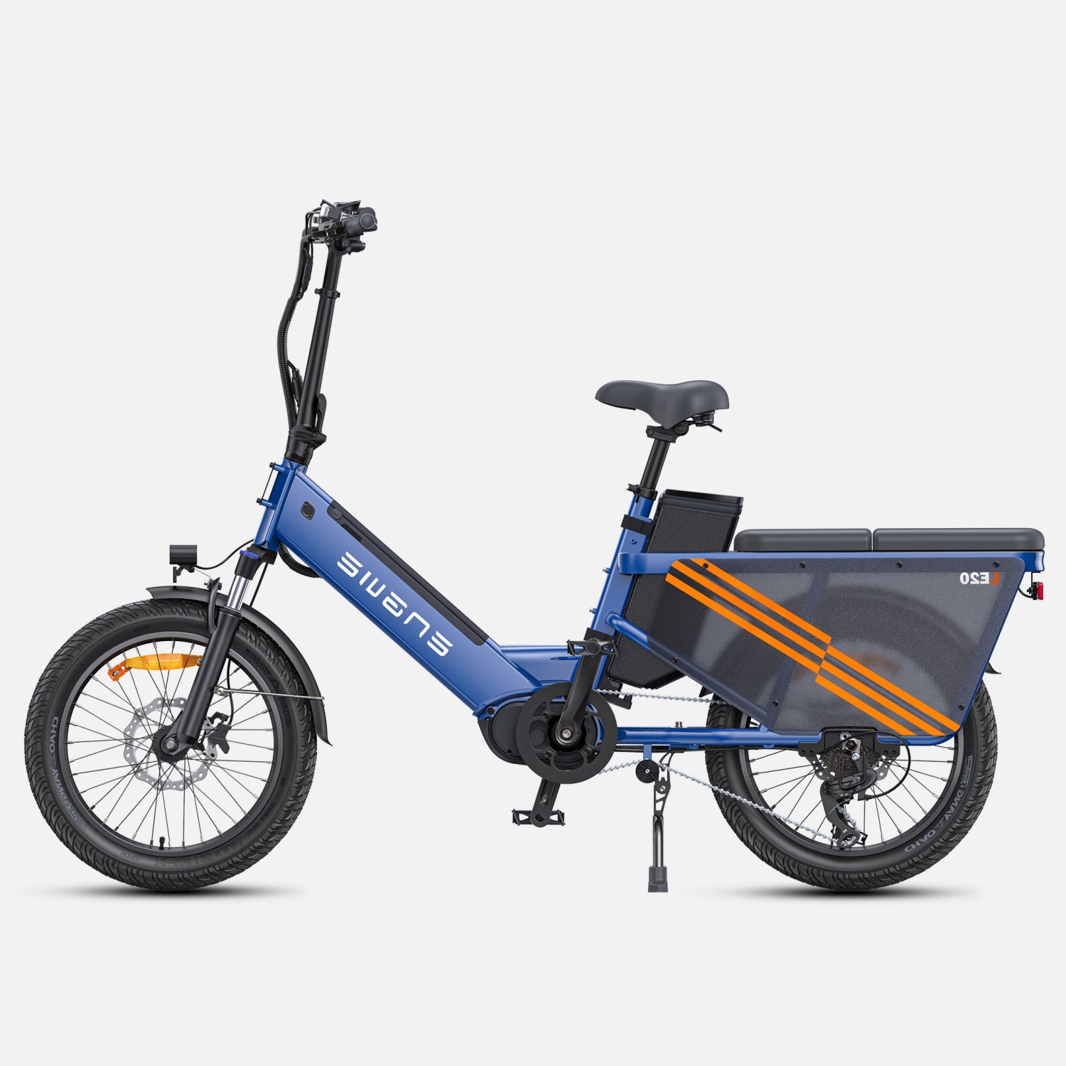 ENGWE LE20 EU E-Bike - 20 Inch Tires 250W Motor 48V19.2AH Single Battery Hydraulic Brakes - Blue