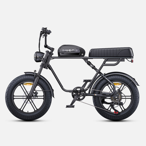 Elektrische Fahrrad ENGWE M1 EU - 250W Motor 48V15.6AH Batterie 20-Zoll-Reifen Hydraulische Scheibenbremsen - Schwarz