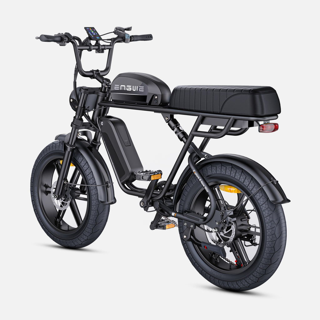 Electric Bicycle ENGWE M1 EU - 250W Motor 48V28.6AH Battery 20-Inch Tires Hydraulic Disc Brakes - Black