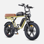 Vélo électrique ENGWE M1 NL - Moteur 250W Batterie 48V28.6AH Pneus 20 pouces Freins à disque hydrauliques Levier de vitesses sans poignée - Jaune