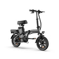 Elektrofahrrad URLIFE F1L - 250W Motor 48V 7.5Ah Batterie 14 Zoll  Reifen Scheibenbremse - Schwarz