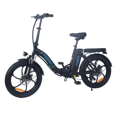 ONESPORT BK6 E-Bike - 350W Motor, 360WH Akku, 35KM Reichweite | Schwarz