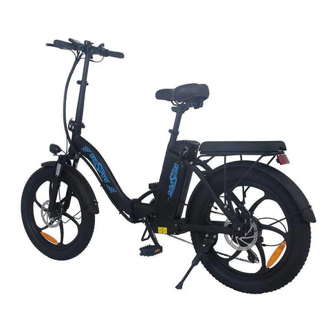 ONESPORT BK6 E-Bike - 350W Motor, 480WH Akku, 45KM Reichweite | Schwarz