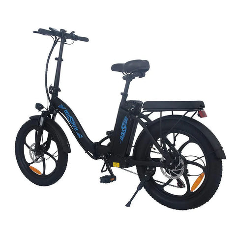 ONESPORT BK6 E-Bike - 350W Motor, 360WH Akku, 35KM Reichweite | Schwarz