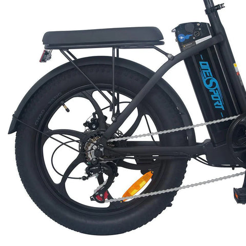 ONESPORT BK6 E-Bike - 350W Motor, 360WH Akku, 35KM Reichweite | Schwarz