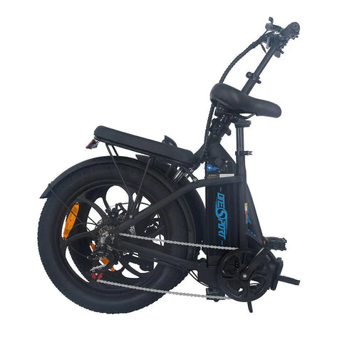 ONESPORT BK6 E-Bike - 350W Motor, 480WH Akku, 45KM Reichweite | Schwarz